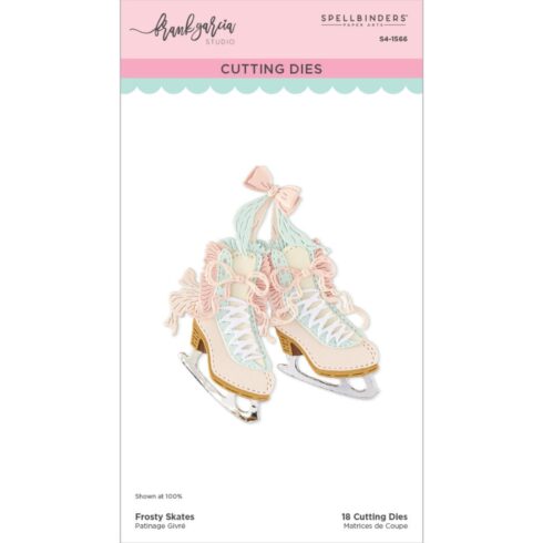 Spellbinders stanssi Christmas Blush FROSTY SKATES