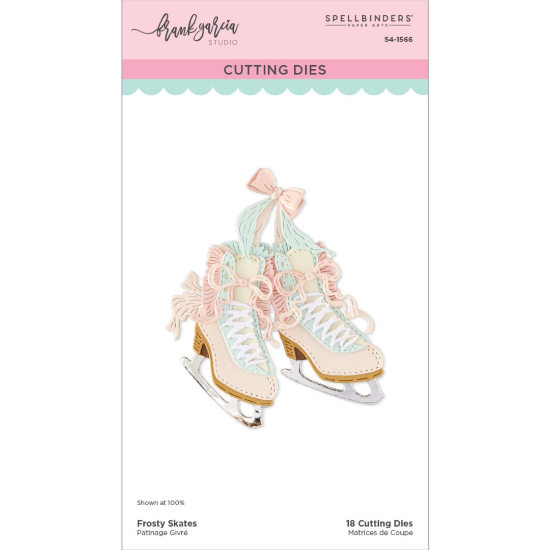Spellbinders stanssi Christmas Blush FROSTY SKATES
