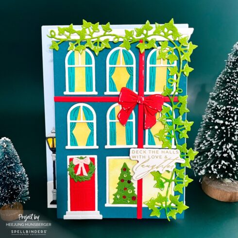 Spellbinders stanssi Christmas City Holiday 2