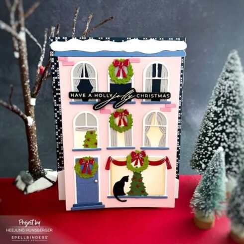 Spellbinders stanssi Christmas City Holiday