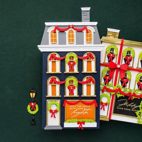 Spellbinders stanssi Christmas City Holiday