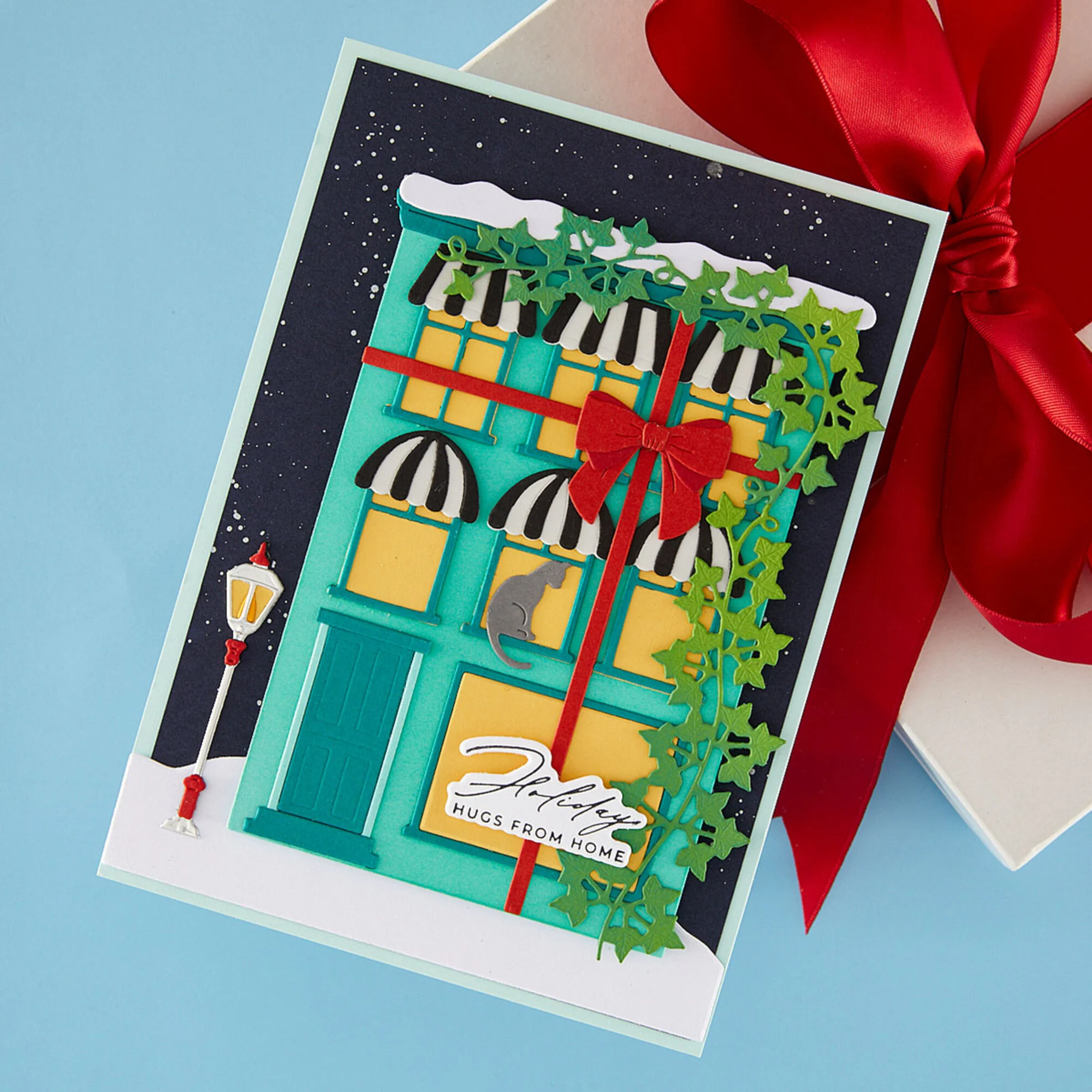 Spellbinders stanssi – Christmas City Holiday WRAPPED UP - Image 2
