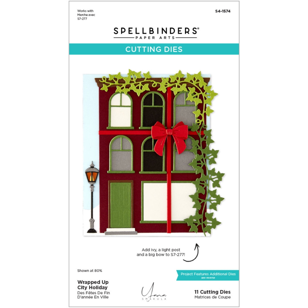 Spellbinders stanssi Christmas City Holiday WRAPPED UP