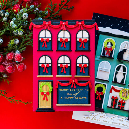 Spellbinders stanssi Christmas City Holiday03