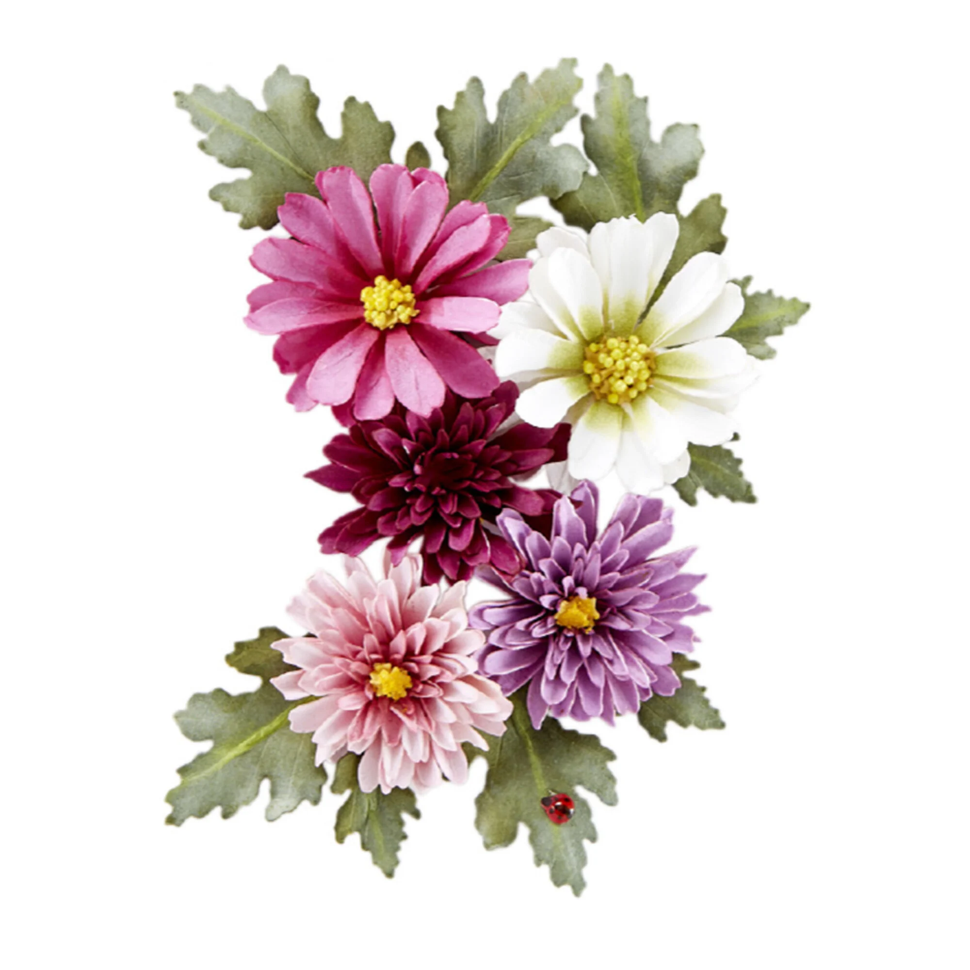Spellbinders stanssi – The Cottage Garden BUTTON AND DAISY CHRYSANTHEMUM