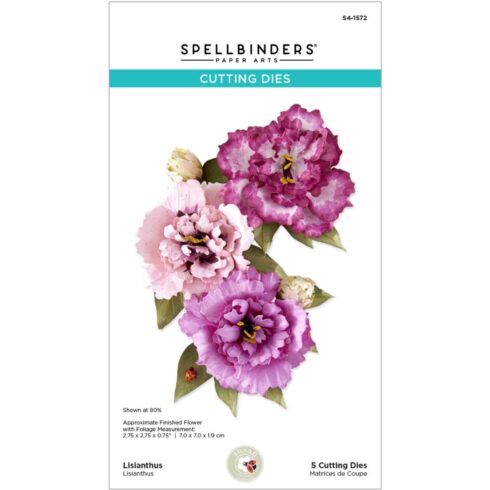 Spellbinders stanssi The Cottage Garden LISIANTHUS