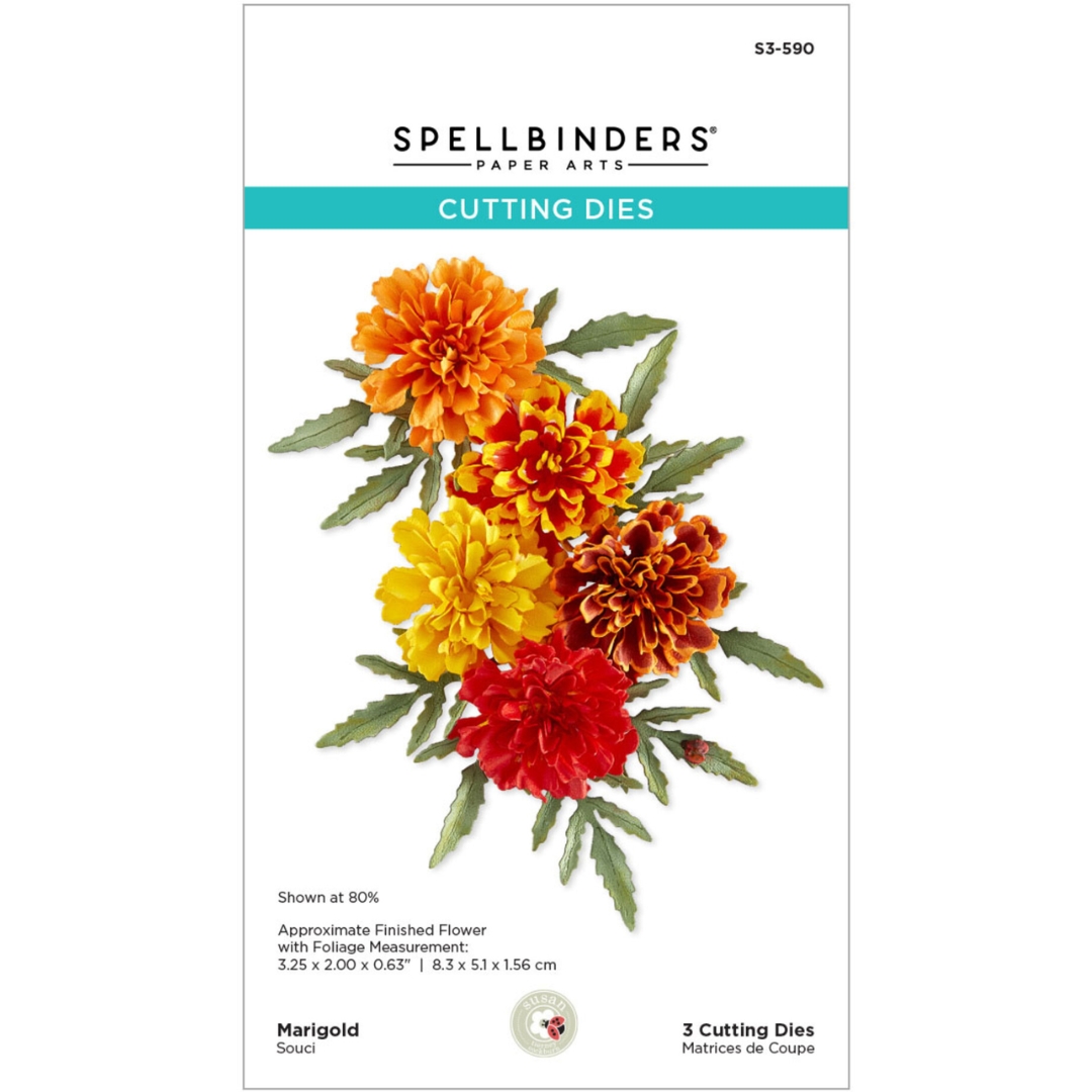 Spellbinders stanssi The Cottage Garden MARIGOLD