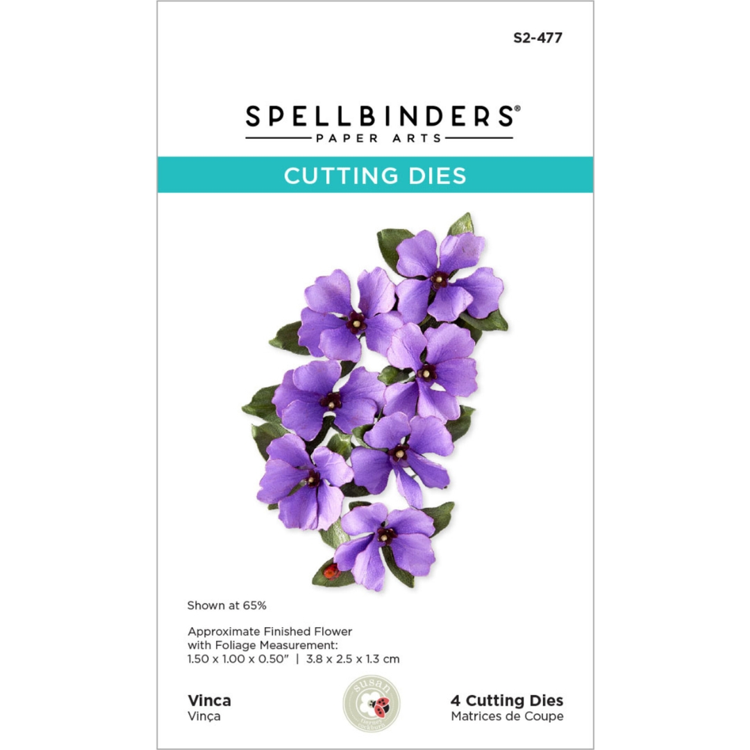 Spellbinders stanssi The Cottage Garden VINCA