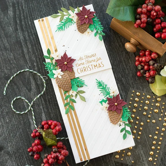 Spellbinders stanssi – CHRISTMAS BLOOMS - Image 5