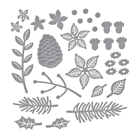Spellbinders stanssi – CHRISTMAS BLOOMS