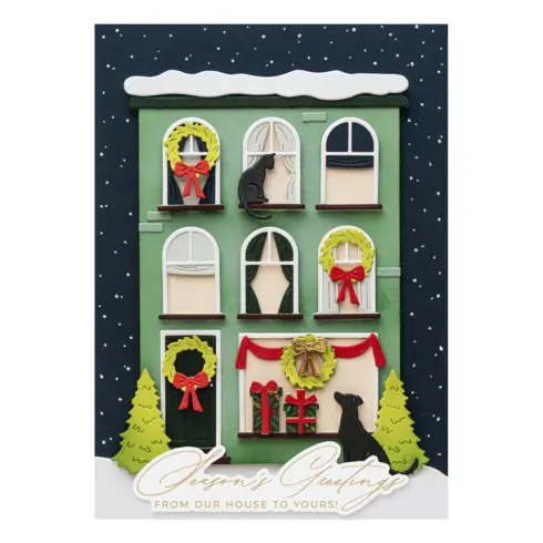 Spellbinders stanssi – Christmas City Holiday CITY HOLIDAY4