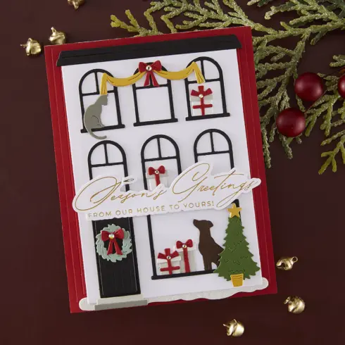 Spellbinders stanssi – Christmas City Holiday CITY HOLIDAY5