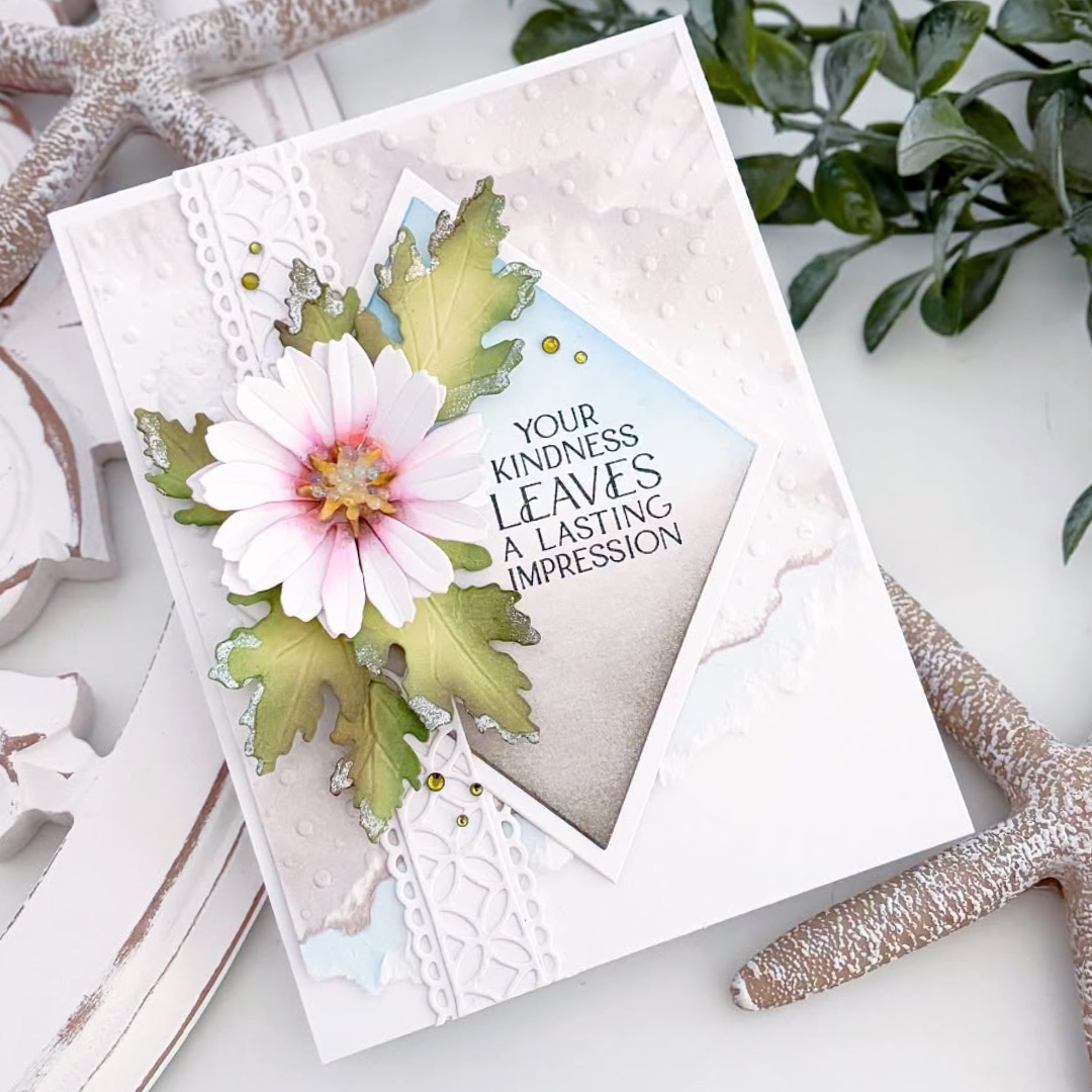 Spellbinders stanssi – The Cottage Garden BUTTON AND DAISY CHRYSANTHEMUM - Image 5