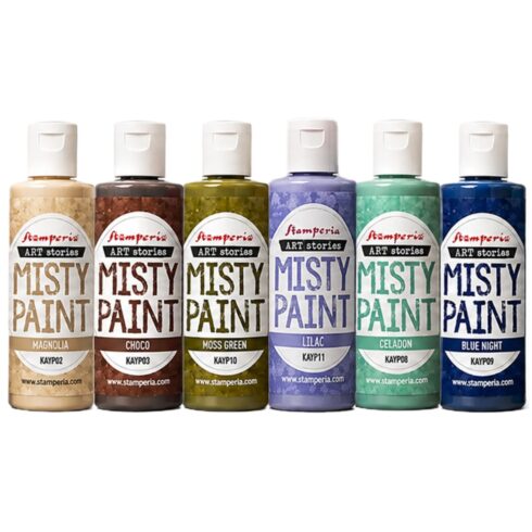 Stamperia Art Stories Misty Paint Nature Colors Maalit 60ml (6 kpl)