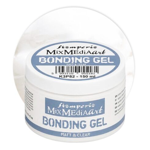 Stamperia Bonding Gel Matt and Clear Liimageeli matta & läpinäkyvä 150ml