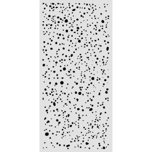 Stamperia – Cosmos Ink Spots sapluuna 12 x 25 cm