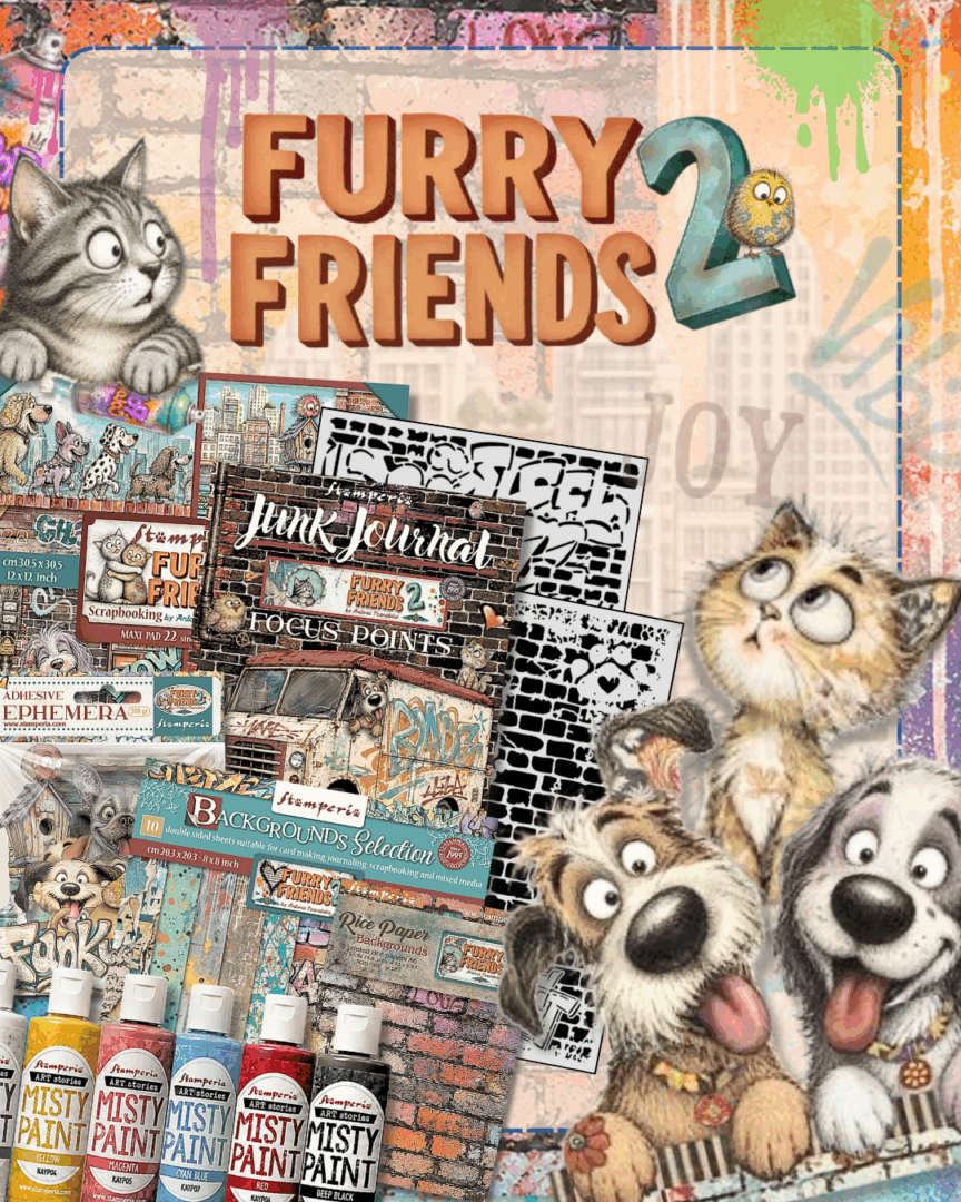 Stamperia Furry Friends 2