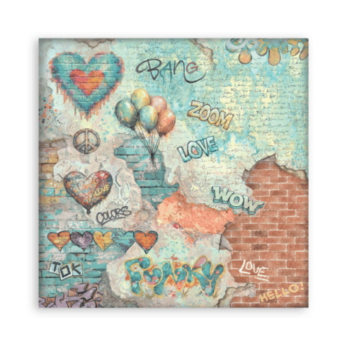 Stamperia Furry Friends 2 Maxi paperilajitelma 11