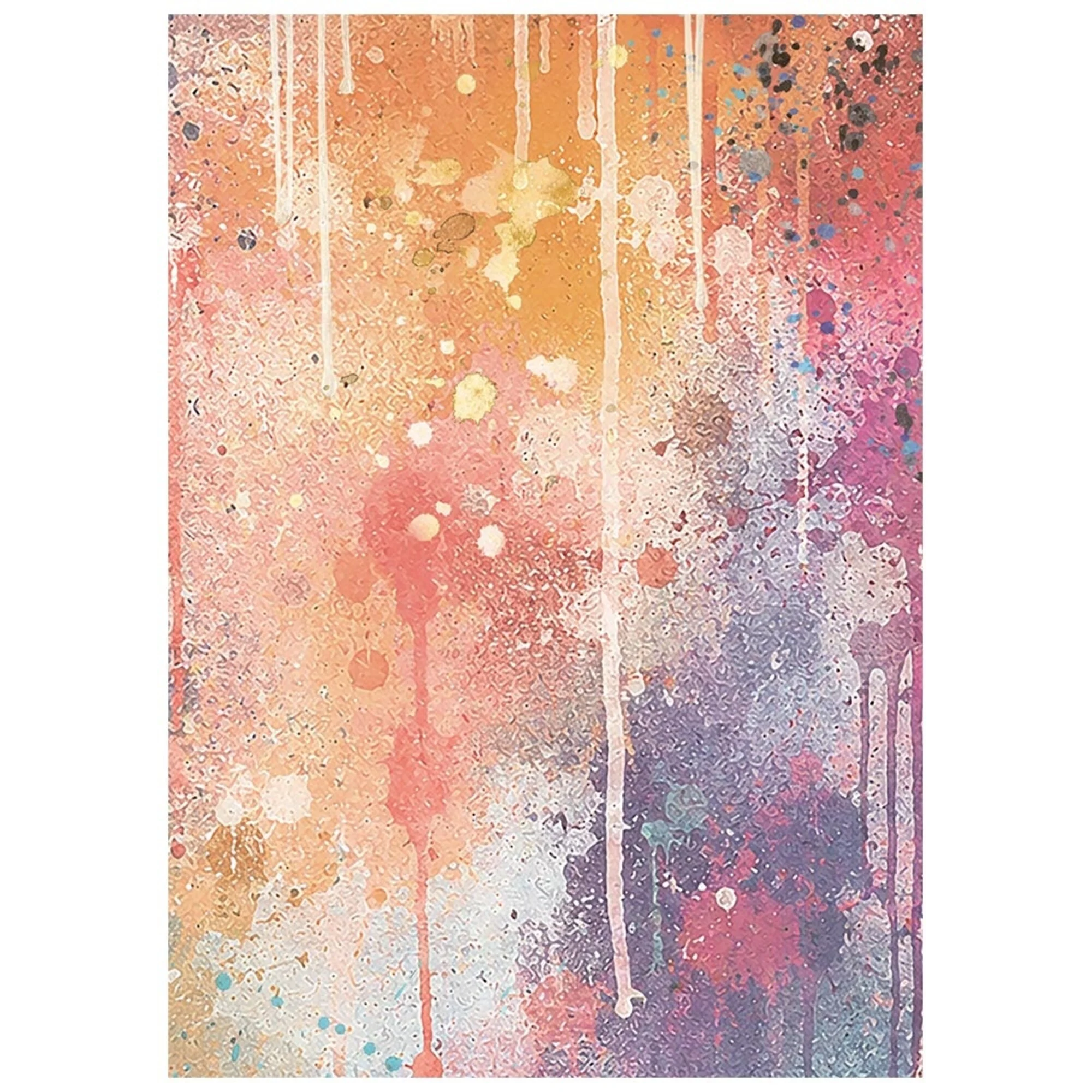 Stamperia – Furry Friends 2 Mini Rice Paper Backgrounds riisipaperi (8 kpl) A6 - Image 5