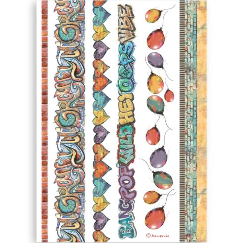 Stamperia Furry Friends 2 Washi Pad 8 kpl A5 2
