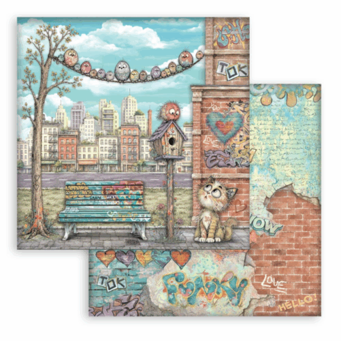 Stamperia Furry Friends 2 paperilajitelma 4