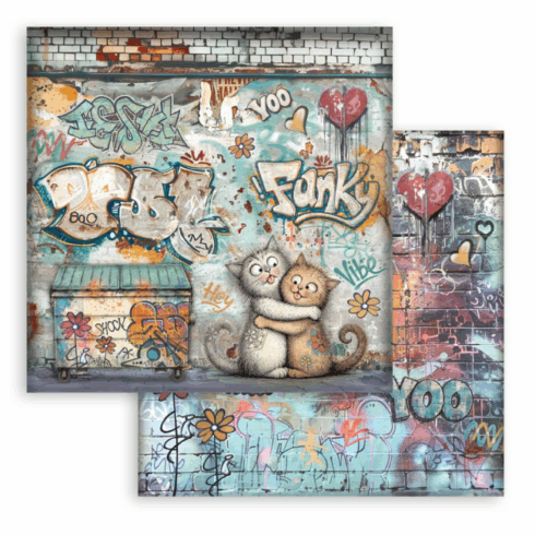 Stamperia Furry Friends 2 paperilajitelma 6