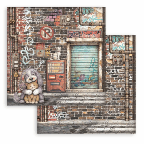 Stamperia Furry Friends 2 paperilajitelma 9