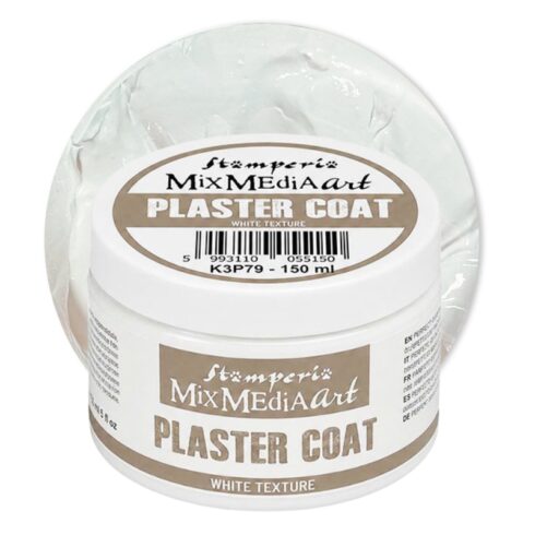 Stamperia Plaster Coat White Texture Tekstuuripasta 150ml