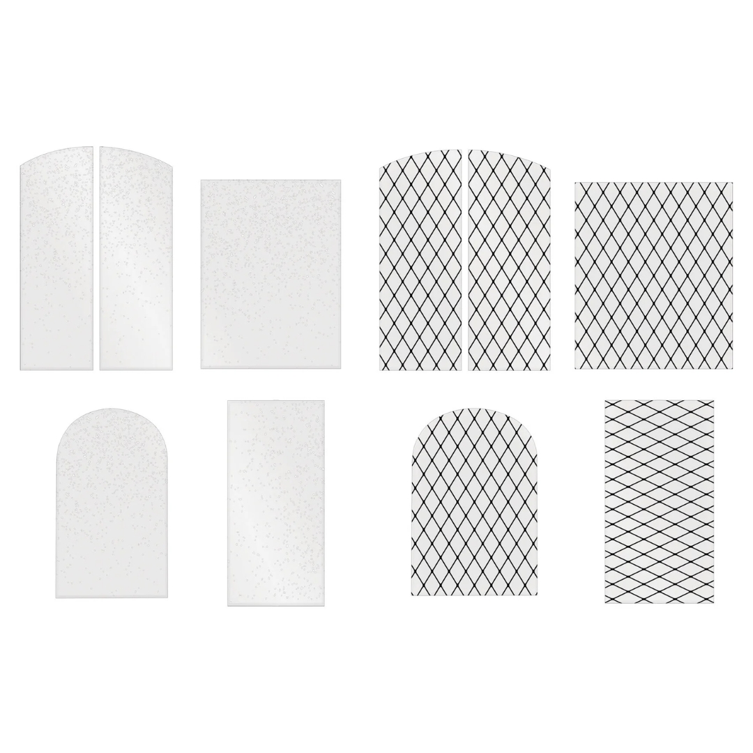 Tim Holtz Idea-Ology – Christmas Baseboards + Transparencies kartonkikuviot (22 kpl) - Bild 3
