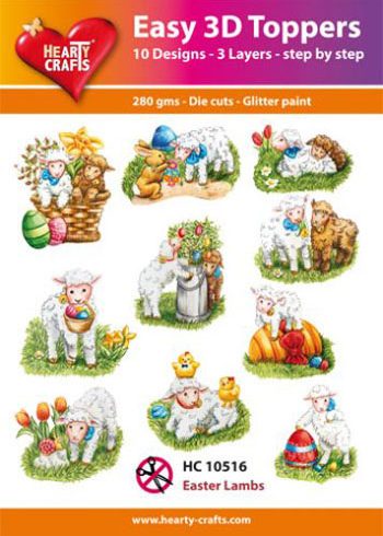 Hearty Crafts Easy 3D Toppers 3D-paketti