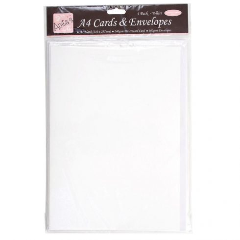 a4 cards envelopes