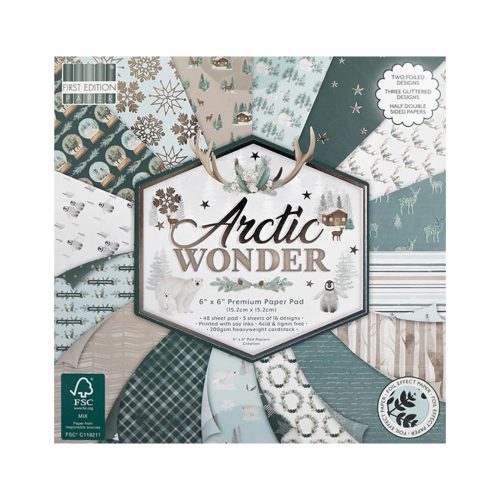 First Edition – Arctic Wonder paperilehtio 152 x 152 cm
