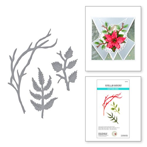 S4 1114 Winter Bough and Evergreen Shrubs stanssi