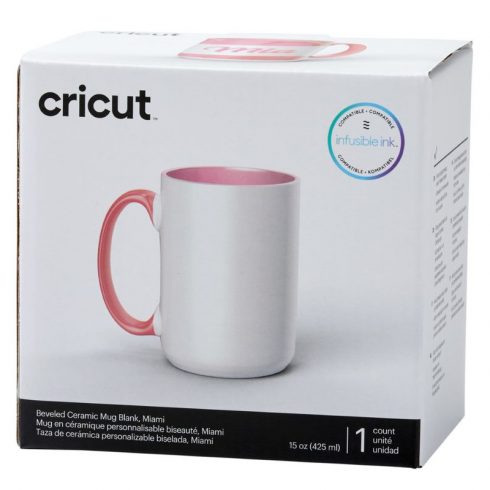Cricut Beveled Ceramic Mug