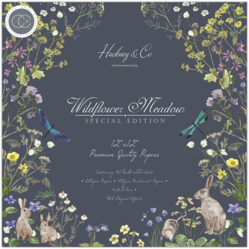 Craft Consortium – Wildflower Meadow Special Edition paper pad 30,5 x 30,5 cm