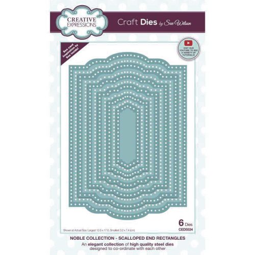 374 creative expressions scalloped end rectangles 1