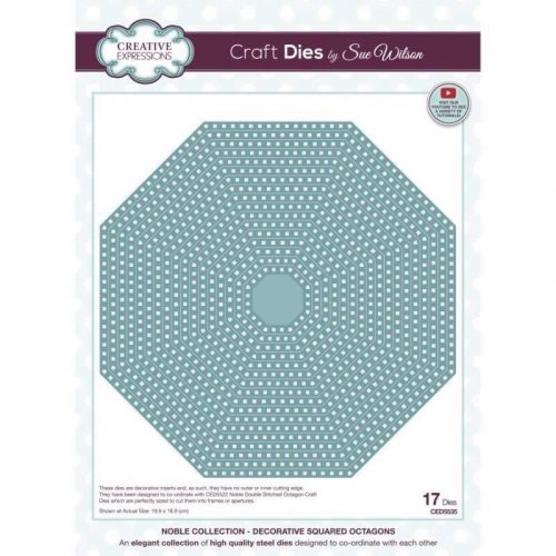 377 creative expressions DECORATIVE SQUARED OCTAGONS 1