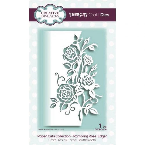 399 creative expressions stanssi RAMBLING ROSE EDGER