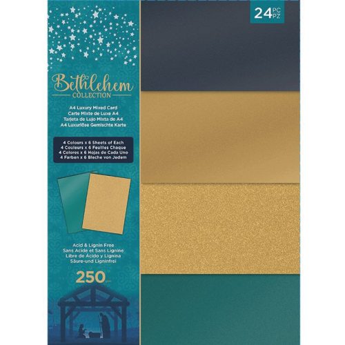 Crafters Companion – BETHLEHEM COLLECTION paperilajitelma A4