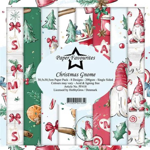 Paper Favourites – Christmas Gnome paperilajitelma 305 x 305 cm