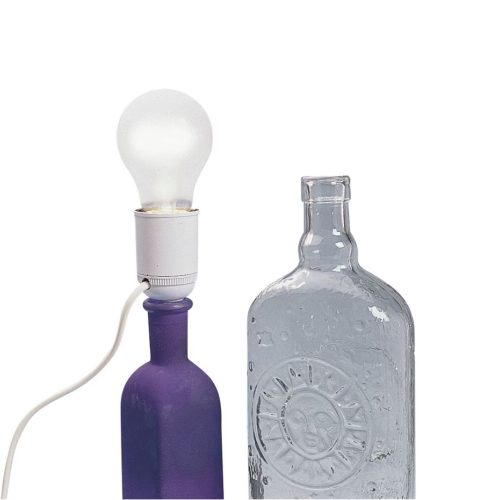Lampunpidin pulloon LED E27 valkoinen 1
