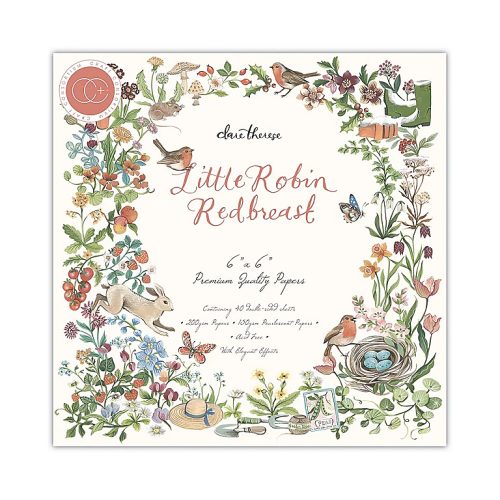 Paper Favourites – Little Robin Redbreast paperilajitelma 15 x 15 cm