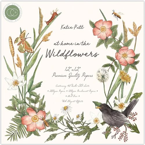 Craft Consortium – at home in the Wildflowers paperilehtio 305 x 305 cm