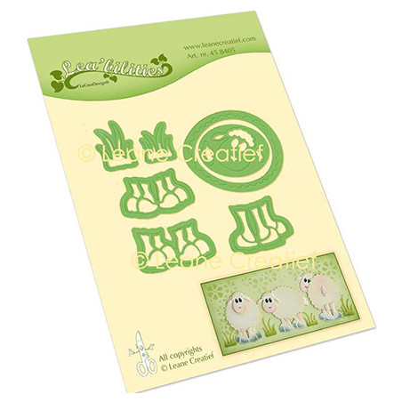Leane Creatief stanssi – SHEEP Cut and Embossing Die
