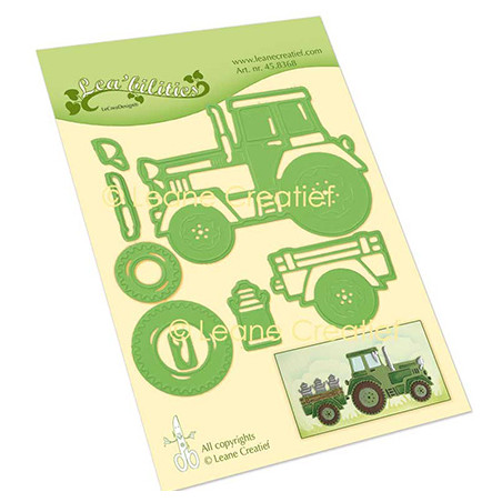 Leane Creatief stanssi – Tractor Cut and Embossing Die