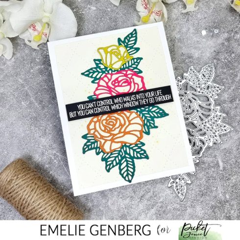 Picket Fence Studios stanssi ENGLISH ROSES