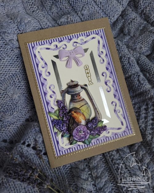 Korttipaketti laventeli08