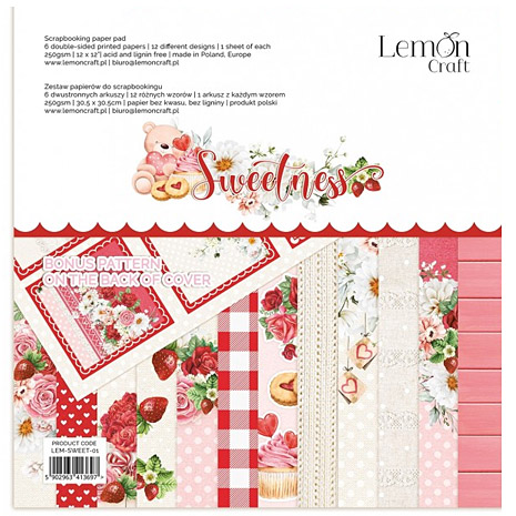 Lemon Craft – Sweetness paperilehtio 304 x 304 cm