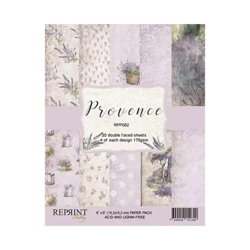 Reprint – Provence paperilajitelma 152 x 152 cm