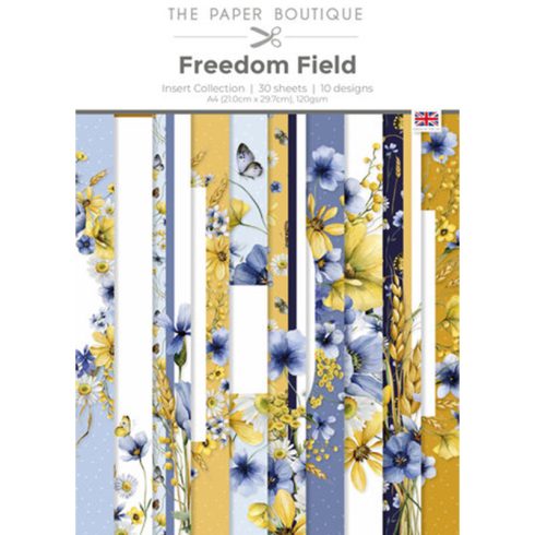 The Paper Boutique – Freedom Field paperilajitelma KUVIOT A4